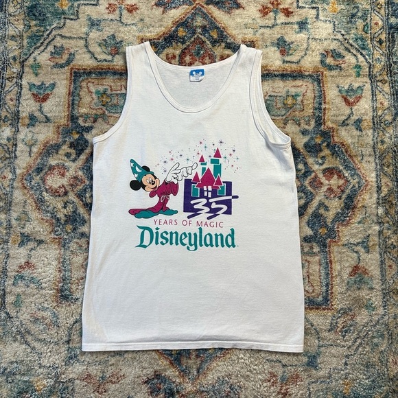 Disney Other - Vintage Disneyland 35 Year Anniversary Tank Top Large